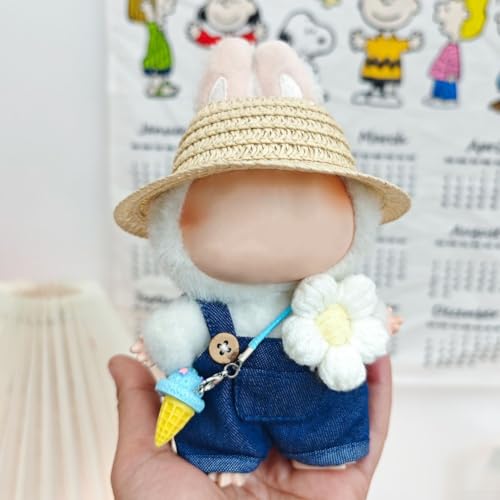 Creative For Labubu Puppen-Outfit-Set mit Hut & Zubehör für endlose Spielabenteuer (C) von Yhenlovtt