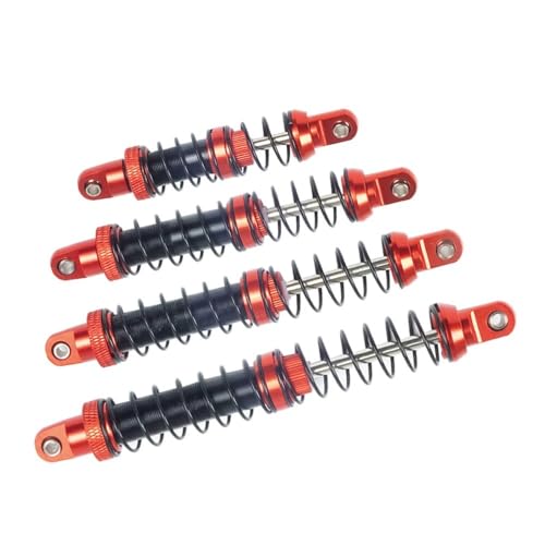 70-120mm Metall Dual Quellen Öl Schocks Absorber for 1/10 RC Rock Crawler Axial Capra SCX10 Wraith HB ZP1002 YK4102 104311 CC02 Ersatzteile(2pcs 80mm) von YhfAbd