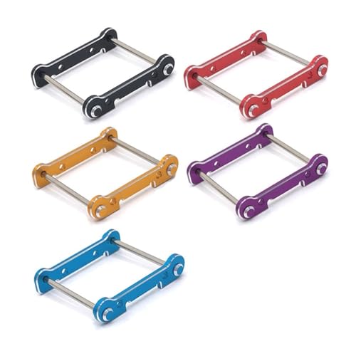 YhfAbd 2-teiliges Set mit verstärkten Schwingarmen for Raupenfahrzeuge, Upgrade-Gold Ersatzteile(Purple) von YhfAbd
