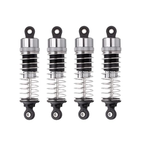 YhfAbd 4Pcs Öl Metall Dämpfer for HBX 16889 16889A 16890 16890A SG1601 SG1602 1/16 RC Auto Upgrade Ersatzteile von YhfAbd