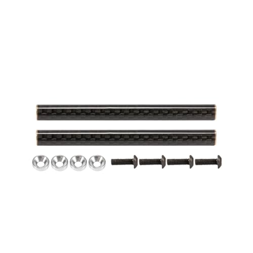 YhfAbd Carbonfaser-Chassisstrebensatz for 1/10 RC-Auto-Crawler SCX10 PRO Gspeed LCG Rigs – 67 mm, 70 mm, 75 mm und 78 mm Sporty Comp Builds D Ersatzteile(2PCS 67mm) von YhfAbd