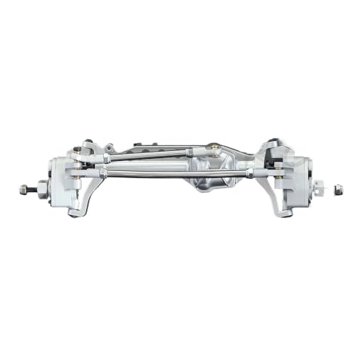 YhfAbd Hochleistungs-Portalachsen aus Metall vorne und hinten, Upgrade-Teil for 1/10 RC Crawler Car Axial SCX10 III AXI03007 Wrangler JL AR45 Achse Ersatzteile(Silver Front Axle) von YhfAbd