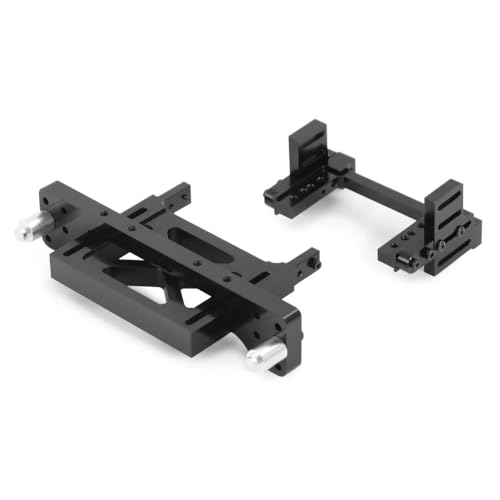 YhfAbd Maßstab 1:10 RC Land Cruiser LC80 Innenraum Frontstoßstange Karosseriehalterung Dachgepäckträger Licht Reserveradhalter Schnorchel for RUN80 TRX4 SCX10 Ersatzteile(SCX10 Body Mount) von YhfAbd