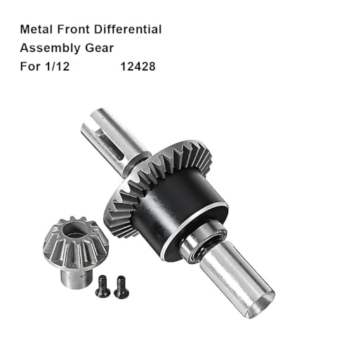 YhfAbd Metall Front Differential Montage Stick Getriebe for 1 12 Wltoys 12428 Teil Premium Metall Front Ersatzteile von YhfAbd
