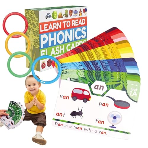 Phonics-Lernkarten | Sight Words Lernkarten, Phonics Lernkarten,Lernen Sie, CVC-Mischungen Zu Lesen | Unterhaltsames Lesen Und Phonetik-Lernen Für Kindergarten Und Grundschule Phonics-Lernkarten | Sight Words Lernkarten, Phonics Lernkarten,Lernen Sie, CVC-Mischungen Zu Lesen | Unterhaltsames Lesen Und Phonetik-Lernen Für Kindergarten Und Grundschule von Yhsioaklo