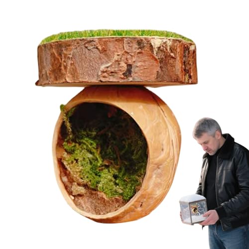 Springende Spinne Springspinne Gehege Springende Spinne Höhle Magnetische Springspinne Versteck Lebensräume - Handgefertigtes Reptilien-Amphibien-Zubehör Magnetisch für Vogelspinne Haus Käfig Kleine Springende Spinne Springspinne Gehege Springende Spinne Höhle Magnetische Springspinne Versteck Lebensräume - Handgefertigtes Reptilien-Amphibien-Zubehör Magnetisch für Vogelspinne Haus Käfig Kleine von Yhsioaklo