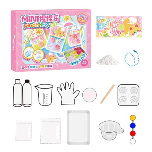 Squeeze Fidget Toy Crafts, Gel-Set für Spielzeug zum Drücken, niedliches Spielzeug zum Drücken aus Gel, für Spielzeug, sensorisches Spielzeug in Form von Fisch und Käse, Katzenkralle Squeeze Fidget Toy Crafts, Gel-Set für Spielzeug zum Drücken, niedliches Spielzeug zum Drücken aus Gel, für Spielzeug, sensorisches Spielzeug in Form von Fisch und Käse, Katzenkralle von Yhsioaklo