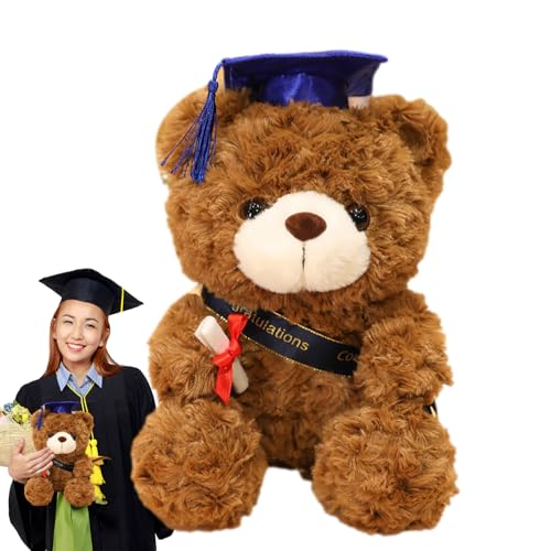 Yhsioaklo Abschlussgeschenk, Absolvent Teddybär | großen süßen mit Schriftrolle, Plüsch gefüllte Tierpuppe, Tischregal - -Absolventen Geschenke, Beste Gegenwart für Freunde Yhsioaklo Abschlussgeschenk, Absolvent Teddybär | großen süßen mit Schriftrolle, Plüsch gefüllte Tierpuppe, Tischregal - -Absolventen Geschenke, Beste Gegenwart für Freunde von Yhsioaklo