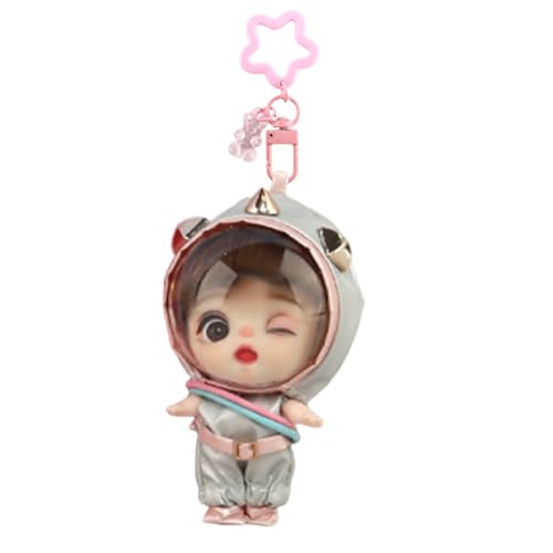 Yhsioaklo Anime Girl Doll | Nettes Weltraumthema Cartoon Charakter Skulptur | Flexible Cartoon -Gelenke bewegliche Anime -Figur -Raumpuppen, Wohnzimmerdekor für Wohnzimmer, Schlafzimmer von Yhsioaklo