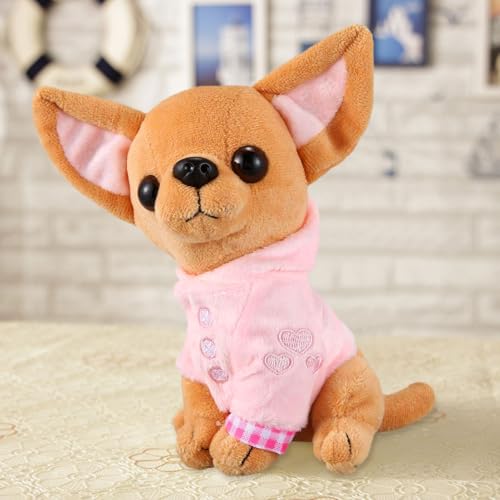 Yhsioaklo Chihuahua Hund Plüsch | Plüschhundspielzeug | Nette Chihuahua -Hunde, bequemes Dekorationsspielzeug des Hundes, weiche Haustier -Ornamente Dekoration, Kinder Yhsioaklo Chihuahua Hund Plüsch | Plüschhundspielzeug | Nette Chihuahua -Hunde, bequemes Dekorationsspielzeug des Hundes, weiche Haustier -Ornamente Dekoration, Kinder von Yhsioaklo