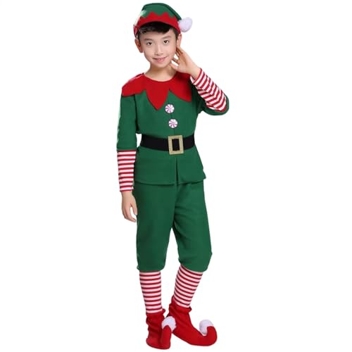 Yhsioaklo Elfenkostüm für Erwachsene, Elfen-Kostüme für Erwachsene, Weihnachtsmann-Kostüme für Frauen und Männer – Weihnachts-Cosplay-Kleidung, Urlaubskostüme Yhsioaklo Elfenkostüm für Erwachsene, Elfen-Kostüme für Erwachsene, Weihnachtsmann-Kostüme für Frauen und Männer – Weihnachts-Cosplay-Kleidung, Urlaubskostüme von Yhsioaklo