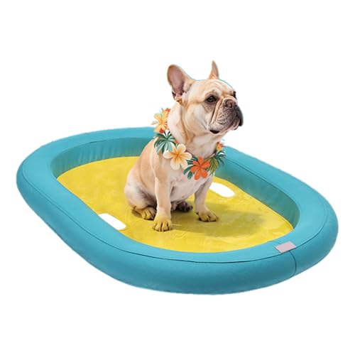Yhsioaklo Hundepool Float, Hundeschwimmer für See - Heiße Hundeschwimmfloß, Welpe schwimmende Matte undichte Wasserspiel -Accessoire für Garden River Lake Aktivitätsunterstützung Yhsioaklo Hundepool Float, Hundeschwimmer für See - Heiße Hundeschwimmfloß, Welpe schwimmende Matte undichte Wasserspiel -Accessoire für Garden River Lake Aktivitätsunterstützung von Yhsioaklo