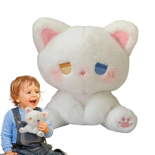 Yhsioaklo Katzen Kuscheltier | Kuschelkissen Katze Weich & Flauschig - Weiches Dekokissen Für Wohnzimmer Schlafzimmer & Esstisch Yhsioaklo Katzen Kuscheltier | Kuschelkissen Katze Weich & Flauschig - Weiches Dekokissen Für Wohnzimmer Schlafzimmer & Esstisch von Yhsioaklo