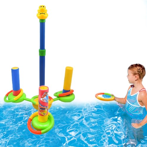 Yhsioaklo Pool Wasserpistolen | Wasserspritzer,Interaktive Spiele Mit Wurfring Für Garten Party Kinder Jugendliche Erwachsene von Yhsioaklo