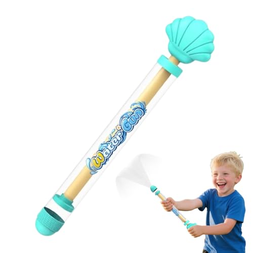 Yhsioaklo Wasserspistole | Muschelförmiger Sommer-Wasserspritzer,Herausziehbarer Feuerwerk-Spritzer Für Outdoor Garten Aktivitäten Bei Sommerhitze von Yhsioaklo