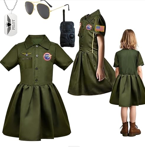 Kämpfer Pilotenkleid-Set, Grün , T von Yi-gog
