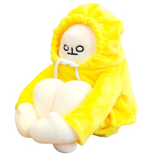 YiJiuBa Große Banane Puppe, 36cm Plüsch Banane Spielzeug, Lustige Banana Man Plush Toy mit Magnet auf Hand, Plüsch Banane Spielzeug Banane Puppe Plush Geschenk für Mädchen Kinder zum Geburstag YiJiuBa Große Banane Puppe, 36cm Plüsch Banane Spielzeug, Lustige Banana Man Plush Toy mit Magnet auf Hand, Plüsch Banane Spielzeug Banane Puppe Plush Geschenk für Mädchen Kinder zum Geburstag von YiJiuBa