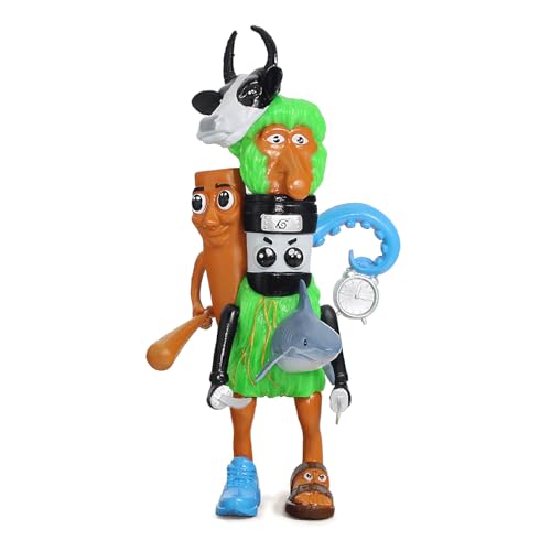YiLianDa Italian Brainrot Figuren – Kombinationsmonster mit Tung Tung Tung Sahur, Tralalero Tralala, Boneca Ambalabu & Lirili Larila – Lustige 3D-Sammelfiguren für Büro, Regal & Geschenkidee YiLianDa Italian Brainrot Figuren – Kombinationsmonster mit Tung Tung Tung Sahur, Tralalero Tralala, Boneca Ambalabu & Lirili Larila – Lustige 3D-Sammelfiguren für Büro, Regal & Geschenkidee von YiLianDa