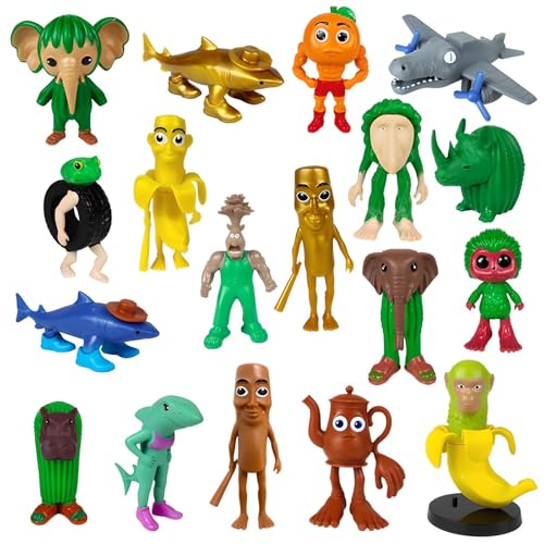 YiLianDa Italian Brainrot Figuren Set – Schreibtisch-Deko Figures mit Tung Tung Tung Sahur, Tralalero Tralala, Bombardino Crocodilo – Lustige 3D-Sammelfiguren für Regal, Büro& Geschenkidee YiLianDa Italian Brainrot Figuren Set – Schreibtisch-Deko Figures mit Tung Tung Tung Sahur, Tralalero Tralala, Bombardino Crocodilo – Lustige 3D-Sammelfiguren für Regal, Büro& Geschenkidee von YiLianDa