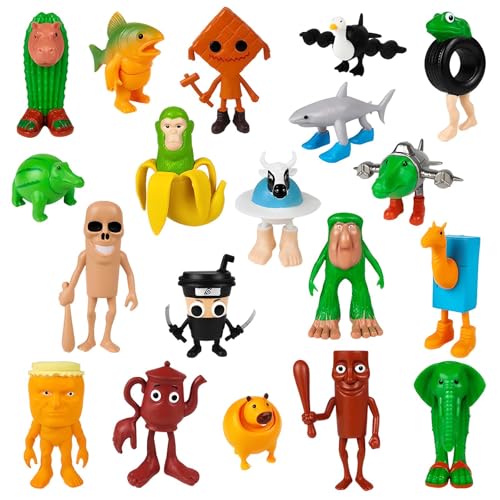 YiLianDa Italian Brainrot Figuren Set – Schreibtisch-Deko Figures mit Tung Tung Tung Sahur, Tralalero Tralala, Bombardino Crocodilo – Lustige 3D-Sammelfiguren für Regal, Büro& Geschenkidee YiLianDa Italian Brainrot Figuren Set – Schreibtisch-Deko Figures mit Tung Tung Tung Sahur, Tralalero Tralala, Bombardino Crocodilo – Lustige 3D-Sammelfiguren für Regal, Büro& Geschenkidee von YiLianDa