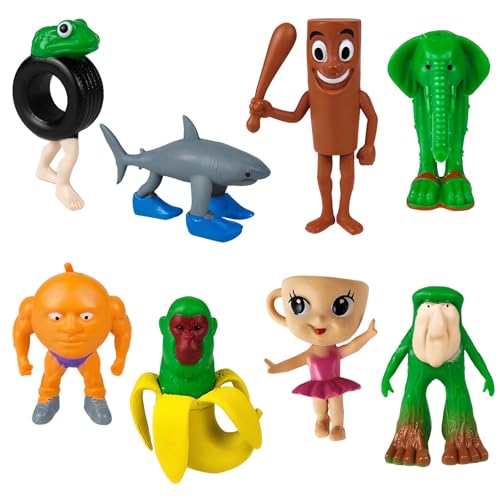 YiLianDa Italian Brainrot Figuren Set – Schreibtisch-Deko Figures mit Tung Tung Tung Sahur, Tralalero Tralala, Bombardino Crocodilo – Lustige 3D-Sammelfiguren für Regal, Büro& Geschenkidee YiLianDa Italian Brainrot Figuren Set – Schreibtisch-Deko Figures mit Tung Tung Tung Sahur, Tralalero Tralala, Bombardino Crocodilo – Lustige 3D-Sammelfiguren für Regal, Büro& Geschenkidee von YiLianDa