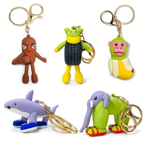 YiLianDa Italian Brainrot Figuren – Spielzeugfiguren mit Tung Tung Tung Sahur, Tralalero Tralala, Bombardino Crocodilo & Lirili Larila – Lustige 3D-Sammelfiguren für Regal, Büro & Geschenkidee YiLianDa Italian Brainrot Figuren – Spielzeugfiguren mit Tung Tung Tung Sahur, Tralalero Tralala, Bombardino Crocodilo & Lirili Larila – Lustige 3D-Sammelfiguren für Regal, Büro & Geschenkidee von YiLianDa