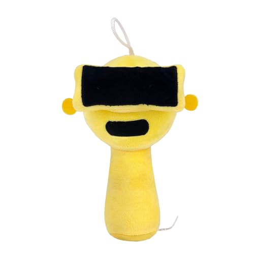 YiLianDa Sprunki Kuscheltier, Soft Stuffed Sprunki Plush Toy, Horror Musikspiel Kuscheltier, Lustiges Geschenk für Kinder & Spielefans von YiLianDa