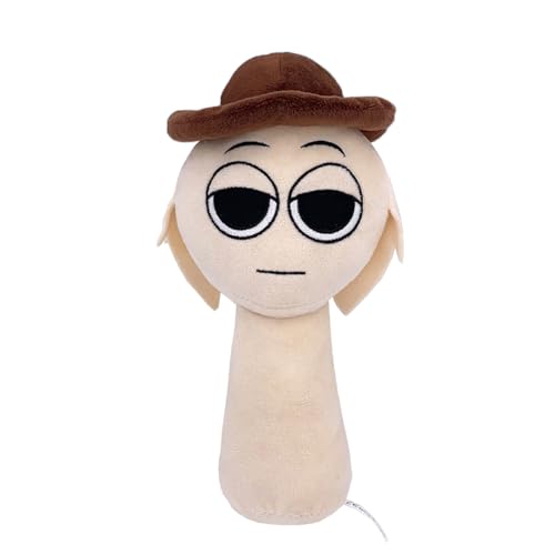 YiLianDa Sprunki Kuscheltier, Soft Stuffed Sprunki Plush Toy, Horror Musikspiel Kuscheltier, Lustiges Geschenk für Kinder & Spielefans von YiLianDa