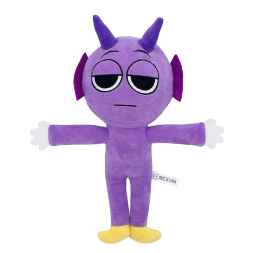 YiLianDa Sprunki Kuscheltier, Soft Stuffed Sprunki Plush Toy, Incrediboxes Stofftier, Horror Musikspiel Kuscheltier, Lustiges Geschenk für Kinder & Spielefans von YiLianDa