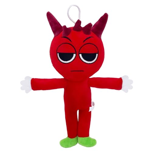YiLianDa Sprunki Kuscheltier, Soft Stuffed Sprunki Plush Toy, Incrediboxes Stofftier, Horror Musikspiel Kuscheltier, Lustiges Geschenk für Kinder & Spielefans von YiLianDa