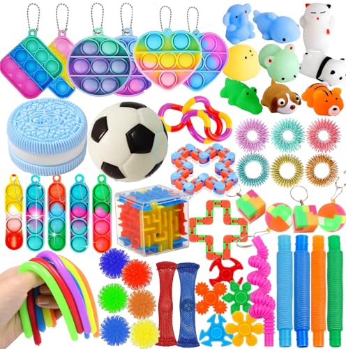 YiMinw Kindergeburtstag Mitgebsel Set, Popular Fidget, Partyspielzeuge, Goodie Bags Fillers für Kindergeburtstag Gastgeschenke, Give Aways Kindergeburtstag Klassenzimmer Preise YiMinw Kindergeburtstag Mitgebsel Set, Popular Fidget, Partyspielzeuge, Goodie Bags Fillers für Kindergeburtstag Gastgeschenke, Give Aways Kindergeburtstag Klassenzimmer Preise von YiMinw