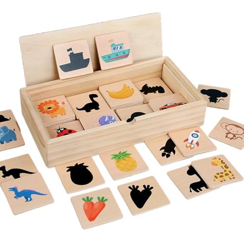 Cartoon Themen Matching Puzzle Bildung Holzbrettspiel Puzzlespielzeug Für Vorschullernfamilienaktivität Spielzeug Cartoon Themen Matching Puzzle Bildung Holzbrettspiel Puzzlespielzeug Für Vorschullernfamilienaktivität Spielzeug von YiNLuax