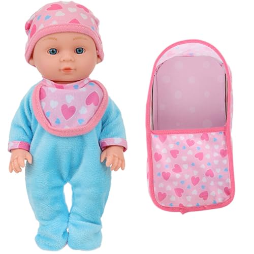 YiNLuax 10 Zoll Weiche Vinyls Reborns Figurine Spielzeug Für Vorschulkind Mit Wie Detailliert Fördern Fantasievolles Spiel Für Kleinkindspaß von YiNLuax