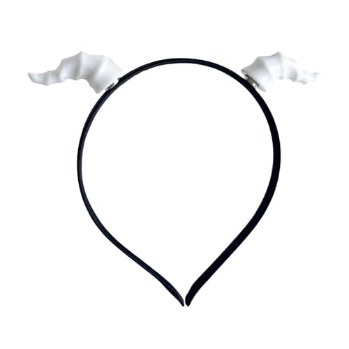 YiNLuax Bequeme Teufel Horn Hairhoop Für Cosplay Themenpartys Halloween Kostüm Haarband Kinder Erwachsene Festival Supply Devil Horn Haarband von YiNLuax