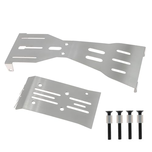 YiNLuax Edelstahl Chassis Protektor Skid Platte Für 1/18 Skala Off Straße Fernbedienung Autozubehör Autoschutzzubehör YiNLuax Edelstahl Chassis Protektor Skid Platte Für 1/18 Skala Off Straße Fernbedienung Autozubehör Autoschutzzubehör von YiNLuax
