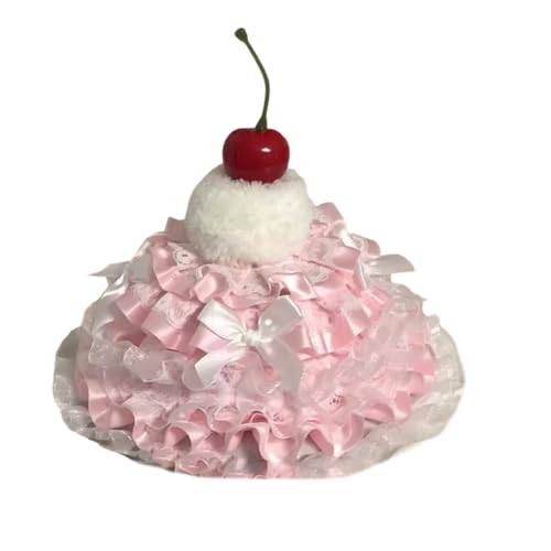 YiNLuax Elegante Spitzenfruchtkuchen Haarzubehör Für Kleine Mädchen Besondere Veranstaltung Fun Fun Barrette Cake Kopfbedeckung Für Geburtstagsfeier Kinder Geburtstagsfeier Haarzubehör Accessoires von YiNLuax