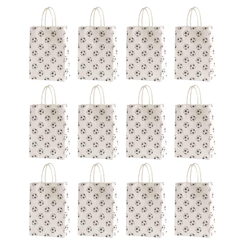 YiNLuax Fußball Süßigkeiten Taschen Für Kinderpackungen Von 12 Fußballparty Papiertüten Kinder Geburtstagsfeier Kraft Tasche Goodie Bags Party Gunst YiNLuax Fußball Süßigkeiten Taschen Für Kinderpackungen Von 12 Fußballparty Papiertüten Kinder Geburtstagsfeier Kraft Tasche Goodie Bags Party Gunst von YiNLuax