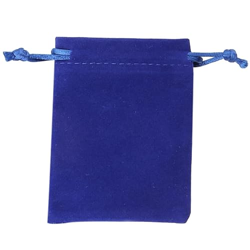 YiNLuax Hochwertiger Würfelbeutel Tarots Kordelzugbeutel Samt Schmuckbeutel Flanell Geschenkbeutel 13 X 18 cm von YiNLuax