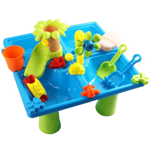 YiNLuax Lebendiges Strandspielzeugsandspiel Für Kinder Farbenfrohe Und Tragbare Und Hinterhof Gadgets Spaßspiel Kinderspielzeugset Mit Schaufeleimer von YiNLuax