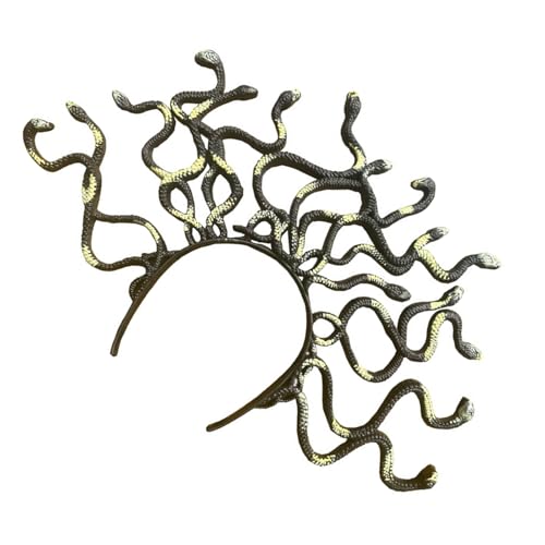 YiNLuax Schlangen-Stirnband, Halloween-Haarschmuck für Frauen, trendige Kopfbedeckung für Partys, Foto-Requisiten, Ruf, Cosplay, Kopfschmuck YiNLuax Schlangen-Stirnband, Halloween-Haarschmuck für Frauen, trendige Kopfbedeckung für Partys, Foto-Requisiten, Ruf, Cosplay, Kopfschmuck von YiNLuax