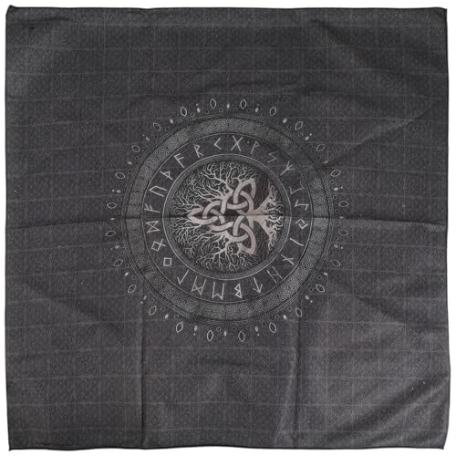 YiNLuax Tarots Tischdecke Göttisch Tisch Cover Oracles Brettspiel Matte Square Form Pendel Tischtuch Tarots Kartentuch Für Kartenlesen Tischdecke von YiNLuax
