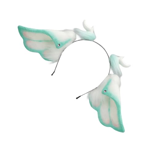 YiNLuax Weiche Bieger Rahmen Teufel Hornhaarband Realistische Kunstpelze Ohr Rollenspiel Kostümzubehör Für Halloween Event Halloween Anime Hairband YiNLuax Weiche Bieger Rahmen Teufel Hornhaarband Realistische Kunstpelze Ohr Rollenspiel Kostümzubehör Für Halloween Event Halloween Anime Hairband von YiNLuax