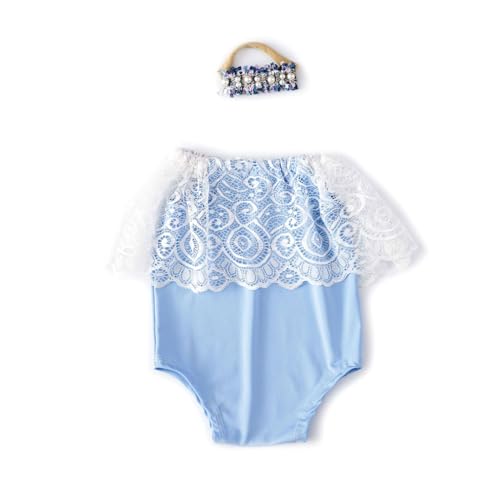 Set Von 2pcs Baby Strampler Und Kopfbedeckung Mädchen Jumpsuit Kostümzubehör Photographie Requisiten Für Neugeborene Fotoshootings Baby Photoshooting Requisiten Set Von 2pcs Baby Strampler Und Kopfbedeckung Mädchen Jumpsuit Kostümzubehör Photographie Requisiten Für Neugeborene Fotoshootings Baby Photoshooting Requisiten von YiQinzcxg