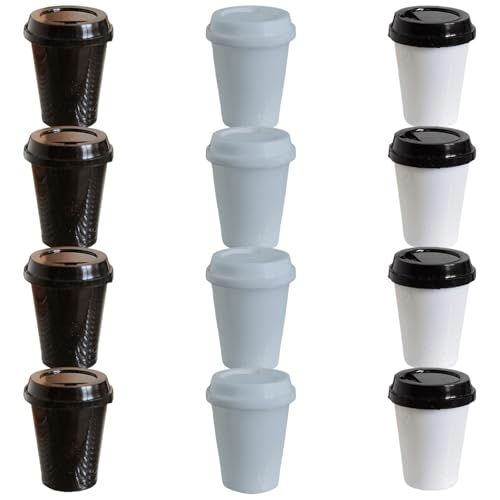 YiQinzcxg 1:12 Spielzeugfigur Modell Realistische Kaffeetassen Set Puppenhäuser Pretend Girls Geschenkdekorationen Pretend Takeaway YiQinzcxg 1:12 Spielzeugfigur Modell Realistische Kaffeetassen Set Puppenhäuser Pretend Girls Geschenkdekorationen Pretend Takeaway von YiQinzcxg