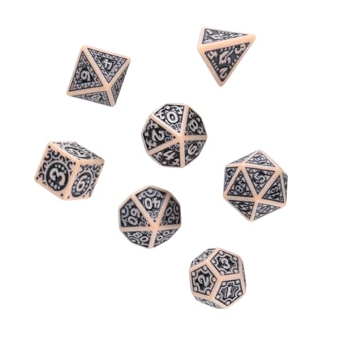 YiQinzcxg 7pcs Vielseitiges Polyedrische Dices Acrylspiel Dices Hollow Muster Tabletop Game Dices Für Rollenspiele YiQinzcxg 7pcs Vielseitiges Polyedrische Dices Acrylspiel Dices Hollow Muster Tabletop Game Dices Für Rollenspiele von YiQinzcxg