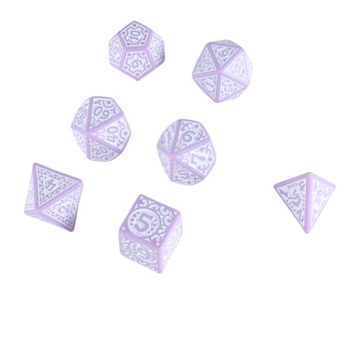 YiQinzcxg 7pcs Vielseitiges Polyedrische Dices Acrylspiel Dices Hollow Muster Tabletop Game Dices Für Rollenspiele YiQinzcxg 7pcs Vielseitiges Polyedrische Dices Acrylspiel Dices Hollow Muster Tabletop Game Dices Für Rollenspiele von YiQinzcxg