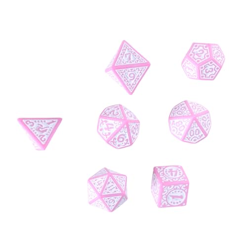 YiQinzcxg 7pcs Vielseitiges Polyedrische Dices Acrylspiel Dices Hollow Muster Tabletop Game Dices Für Rollenspiele YiQinzcxg 7pcs Vielseitiges Polyedrische Dices Acrylspiel Dices Hollow Muster Tabletop Game Dices Für Rollenspiele von YiQinzcxg