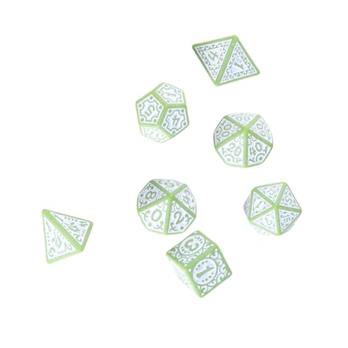 YiQinzcxg 7pcs Vielseitiges Polyedrische Dices Acrylspiel Dices Hollow Muster Tabletop Game Dices Für Rollenspiele YiQinzcxg 7pcs Vielseitiges Polyedrische Dices Acrylspiel Dices Hollow Muster Tabletop Game Dices Für Rollenspiele von YiQinzcxg