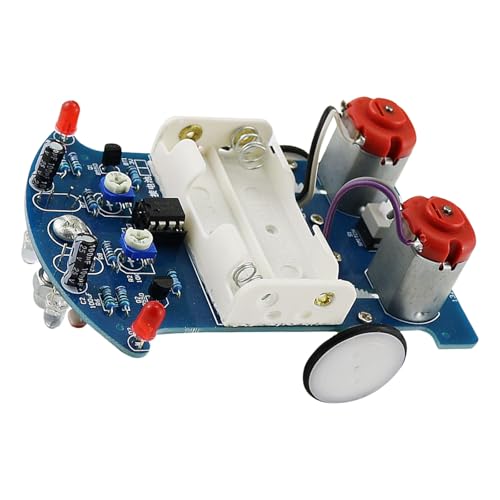 YiQinzcxg Automatisches Geführtes Tracking Fahrzeug Set Mit Präzisen Sensorings Kompatiblen Codierung Und Einfacher Batterie Stromroboter YiQinzcxg Automatisches Geführtes Tracking Fahrzeug Set Mit Präzisen Sensorings Kompatiblen Codierung Und Einfacher Batterie Stromroboter von YiQinzcxg