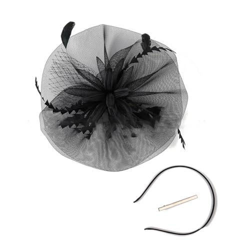 YiQinzcxg Elegante Frauendauer Feder Haarnadel Halloween Cosplay Stirnband Mittelalterlicher Stil Federform Stirnband YiQinzcxg Elegante Frauendauer Feder Haarnadel Halloween Cosplay Stirnband Mittelalterlicher Stil Federform Stirnband von YiQinzcxg